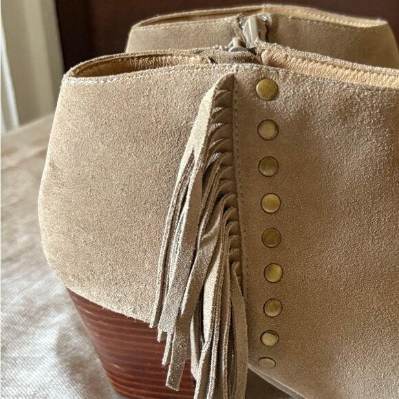 Vionic w/ Orthaheel Technology Women's Faros Ankle Boot Tan Size 9 - Picture 9 of 9